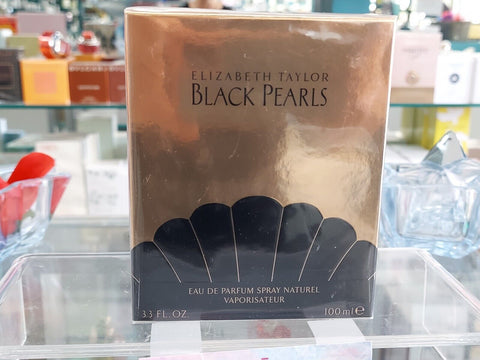BLACK PEARLS Perfume 3.4 3.3 oz 100 ml Elizabeth Taylor EDP Eau de Parfum