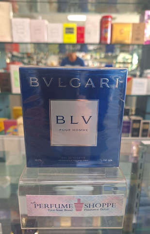 BLV Pour Homme by Bvlgari EDT Eau de Toilette 1.0 fl oz/30 ml