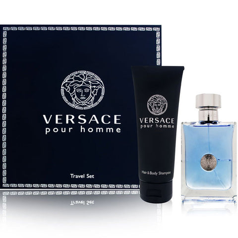 Versace Pour Homme 2 Piece Travel Gift Set