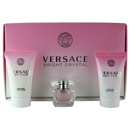 Versace bright crystal 3 piece store gift set