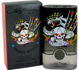 Ed hardy best sale cologne blue bottle