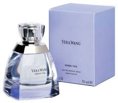 Vera wang top sheer veil