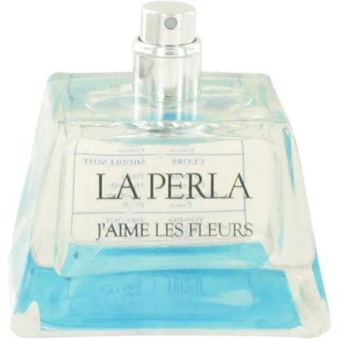 LA PERLA J'AIME LES FLEURS 3.4 OZ EDT SPRAY TESTER PACKAGE