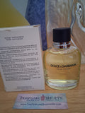 DOLCE & GABBANA POUR HOMME 4.2 oz. Tester package