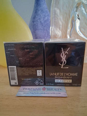 LA NUIT DE L'HOMME Yves Saint Laurent 2.0 oz Le Parfum spray
