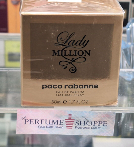 Lady Million by Paco Rabanne Eau de Parfum 1.7 fl oz/50 ml