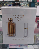La Femme Prada by Prada Milano 2 Piece Gift Set Eau de Parfum 3.4 fl oz & .27 oz (2016)