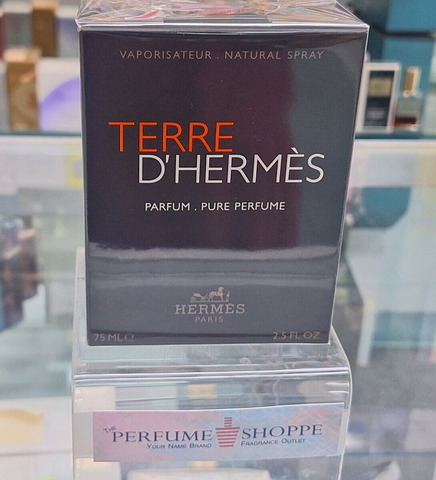 Terre D'Hermes by Hermes Parfum Pure Perfume 2.5 fl oz/75 ml