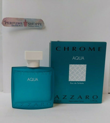 Chrome Aqua by Azzaro EDT Eau De Toilette Spray Size: 1.7oz/50ml