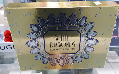 White Diamonds by Elizabeth Taylor 3 Piece Gift Set EDT+body lotion+Body Wash