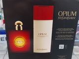2-Piece Opium by Yves Saint Laurent Gift Set for Women EDT+Body Moisturizer