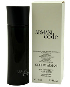 armani cod black