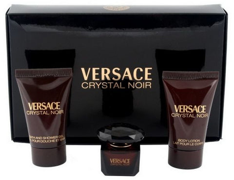 Versace Crystal Noir 3 Piece Gift Set
